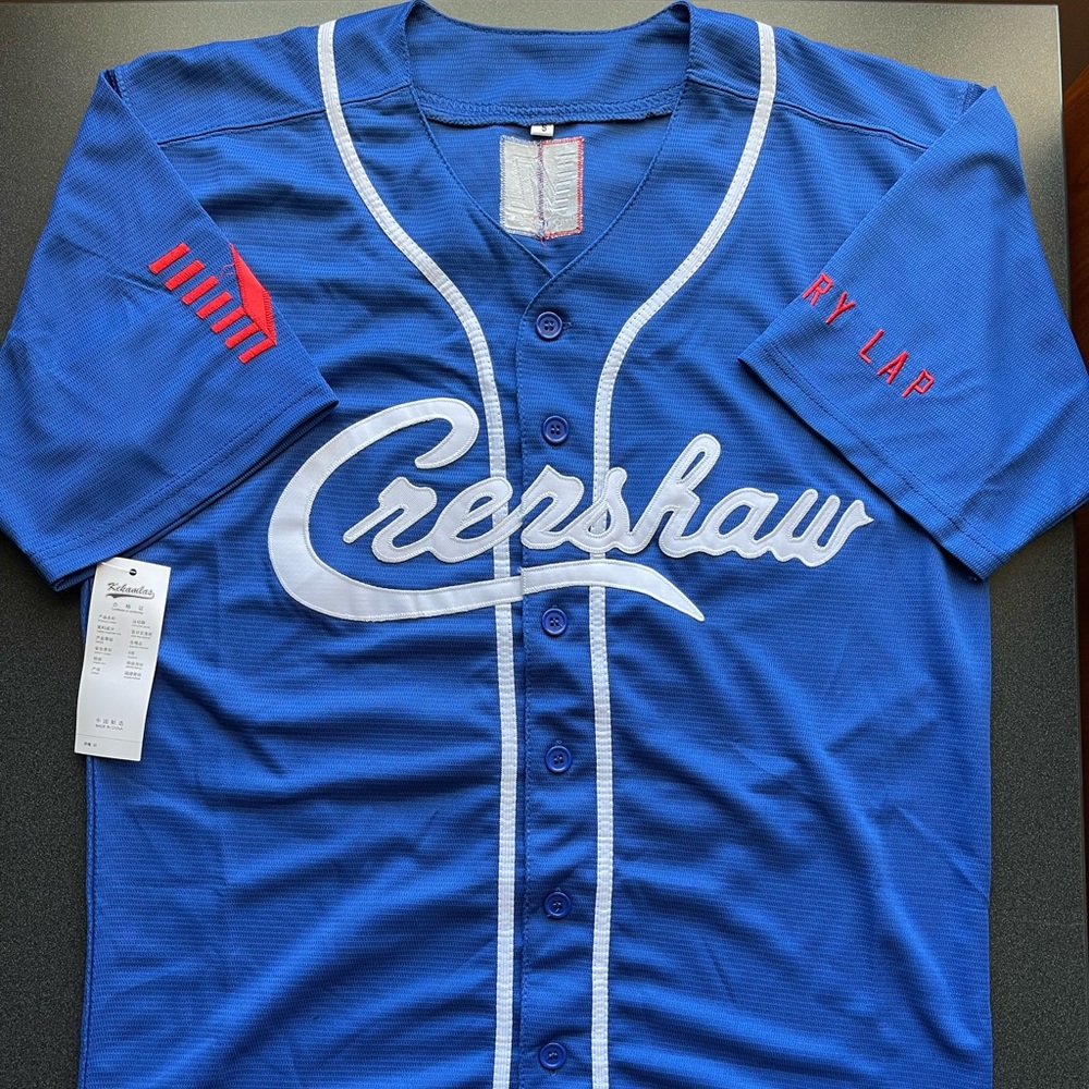 Nipsey Hussle Crenshaw/Victory Lap Baseball Jersey